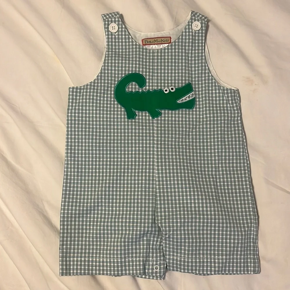 Bella Mia Kids Alligator Shortall - Picture 1 of 3